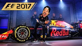 BRINQUEI NA ESTRATEGIA DO PIT  F1 2017 [upl. by Arihsay]