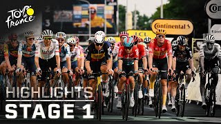 Tour de France 2024 Stage 1  EXTENDED HIGHLIGHTS  6292024  Cycling on NBC Sports [upl. by Olcott]