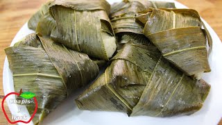 Receta de Corundas  Tamales de hoja de maÍz [upl. by Wivina]