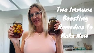 Make oxymel and fermented honey garlic to boost your immune system this winter [upl. by Chatav605]