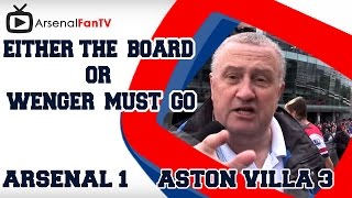 Most Famous Ever Football Fan Rant  Either the Board or Wenger Must Go [upl. by Mala]