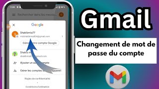 Changement de mot de passe du compte Haw To Gmail 2024 [upl. by Mikal]