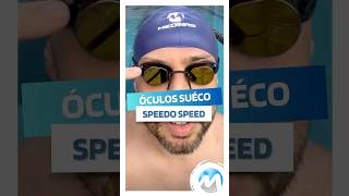 ÓCULOS MODELO SUÉCO  SPEEDO SPEED ESPELHADO [upl. by Ayoral]