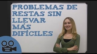 Problemas de restas sin llevar más difíciles [upl. by Crandale968]