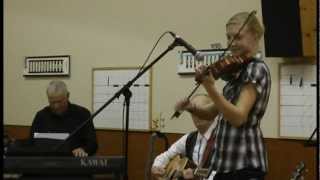 Pig Pen Polka and Plaza Polka Medley  Susanna Heystek playing in Wetaskiwin Alberta [upl. by Elwira]