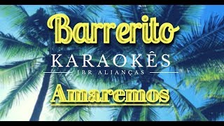 Amaremos  Barrerito  Karaokê em HD [upl. by Notnirt224]