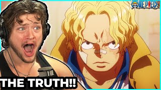 SABO EXPOSES THE REVERIE One piece 1117 reaction [upl. by Einitsed]