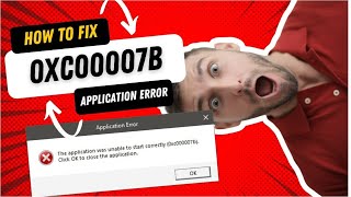 How to Fix Application Error 0xc00007b in Windows Complete Guide [upl. by Sarson]