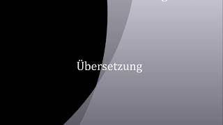 Übersetzung  deutsch  englisch [upl. by Nylqcaj]