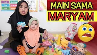 RIA RICIS JAGAIN KEPONAKAN  REVIEW MAINAN MARYAM sabaaarrrr [upl. by Clem]