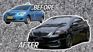 BUILD A TOYOTA VIOS in 11 MINUTES  Full video process Project MOBILKU01 [upl. by Pamela65]