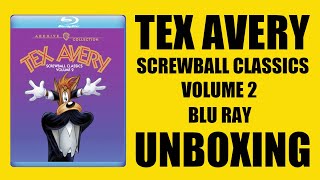 Tex Avery Screwball Classics Volume 2 Warner Archive Blu Ray Unboxing [upl. by Alekehs]