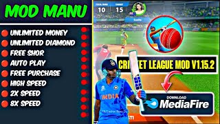 Cricket League Mod Hack Apk 1203 ‼️ Unlimited Money and Gems  Diamond ‼️ Always Six [upl. by Asilak]