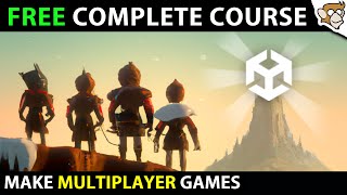 Learn Unity Multiplayer FREE Complete Course Netcode for Game Objects Unity Tutorial 2024 [upl. by Anujra970]