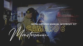 Installations manual of the bodykit Camaro 6 [upl. by Gideon]