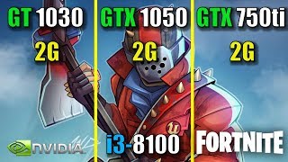 GTX 1050 vs GTX 750 Ti vs GT 1030 [upl. by Clerk]