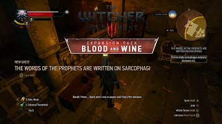 Blood and Wine  The Words of the Prophets are Written on Sarcophagi [upl. by Hux]