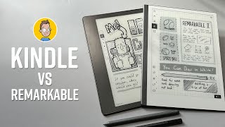 The Kindle Scribe VS The ReMarkable II [upl. by Erek]