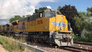 Railfanning during Elburn days 81718 [upl. by Libby]