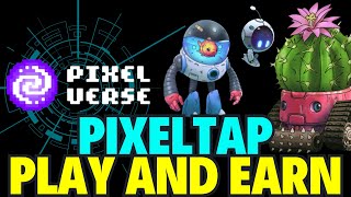 PIXELTAP ULTIMATE TUTORIAL PLAY and EARN REWARDS in PIXELVERSE MOST PLAYED WEB3 GAME in TELEGRAM [upl. by Atolrac]