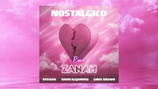 “Nostálgico”  Rvssian Rauw Alejandro amp Chris Brown X Zanah Remix [upl. by Oribella]