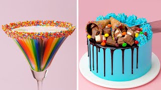 How to Create Stunning Colorful Cakes  Rainbow Cake Decorating Ideas to Impress Your Guests [upl. by Shawnee]