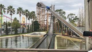 Nagashima spa land water roller coaster [upl. by Dlorah840]