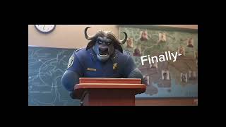 I decided to edit my favourite movie clips from Zootropolis bc I was bored [upl. by Astiram]