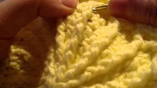 Crochet Diamond Hat Pattern Experienced Part Three [upl. by Nehtan]