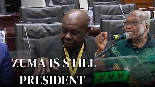 Dr John Hlophe “Jacob Zuma is still the President of the MK Party” [upl. by Ecnaralc]