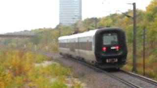 Øresundstog train departs Tårnby station and [upl. by Dnama]