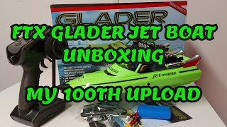 FTX Glader Jet Boat unboxing ftxrc jetboat speedboat rcspeedboat [upl. by Baudin]