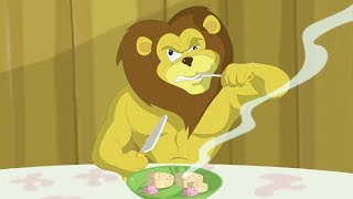 Eena Meena Deeka  Lions Dinner  Funny Cartoon Compilation  Videos For Kids [upl. by Buckley]