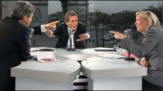 Mélenchon met une raclée à Marine Le Pen CLASH [upl. by Rozek581]