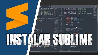 Como Instalar o SUBLIME TEXT  Editor de Código HTML Gratuito 2022 [upl. by Nikolaos]