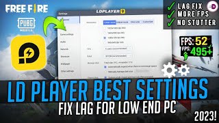 New LDPlayer 9 Lag Fix Best Settings For LowEnd PC amp Laptop New Settings 2024 Subscribe My Channel [upl. by Aleuname43]