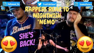 Rappers React To Nightwish quotNemoquot LIVE [upl. by Airamalegna]