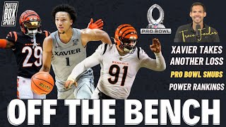 Cincinnati Bengals Pro Bowl Snubs NFL Power Rankings Xavier Loses to Nova  OTB presented by UDF [upl. by Piderit]