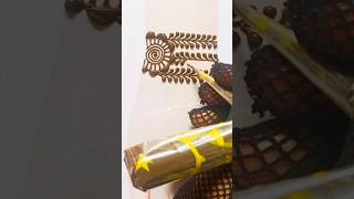 simple mehndi designs for back hand Patti wali mehndi designviralvideo shorts viralvideo yt [upl. by Novyaj]