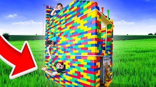 LAST TO LEAVE 3 STORY LEGO HOUSE KEEPS IT [upl. by Subir]