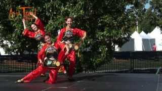 Asian Cultural EXPO 2010  Drum Dance 花鼓舞 [upl. by Aneen]