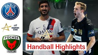 Füchse Berlin Vs Paris Saint Germain Handball Highlights EHF Champions League 2024 [upl. by Nolie895]