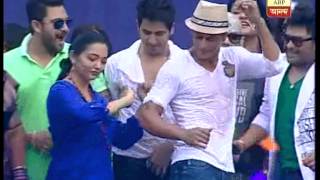 Victory celebration of KKR at EdenShahrukh dances with June Malia [upl. by Adrianne]