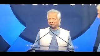 Dr Younus Introduce Mr Mahfujul Alam to Clinton global initiative as A Mastermind of Mass Uprising [upl. by Rybma]