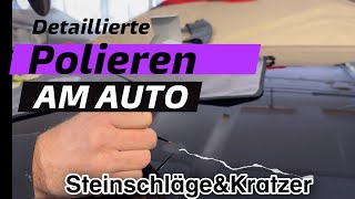 Steinschläge und Kratzer Ausbessern am Auto [upl. by Lindsy]