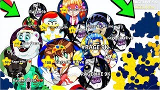 ✅ AGARIO MOBILE  AFK TROLLING 1  EAT MY HALF TROLL  Agario Mobile FUNNY MOMENTS [upl. by Ahsia]