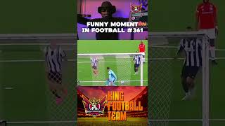 Momen Lucu Pemain Sepak Bola shortvideo football shorts funnyfootball funnyvideo subscribe [upl. by Lemahs]