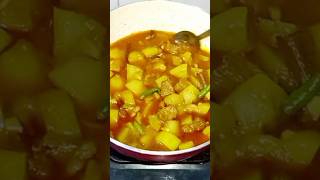 Lau diye gorur mangser mojadar recipe 😋 shortvideo food cooking easyrecipe [upl. by Gifford683]