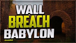 BRAND NEW Stairs Wallbreach Glitch on Babylon  Easy KillsStreaks BO6 INFECTED GLITCHES [upl. by Cappello]