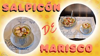 SALPICÓN DE MARISCO  Para ciertas ocasiones [upl. by Armilda93]